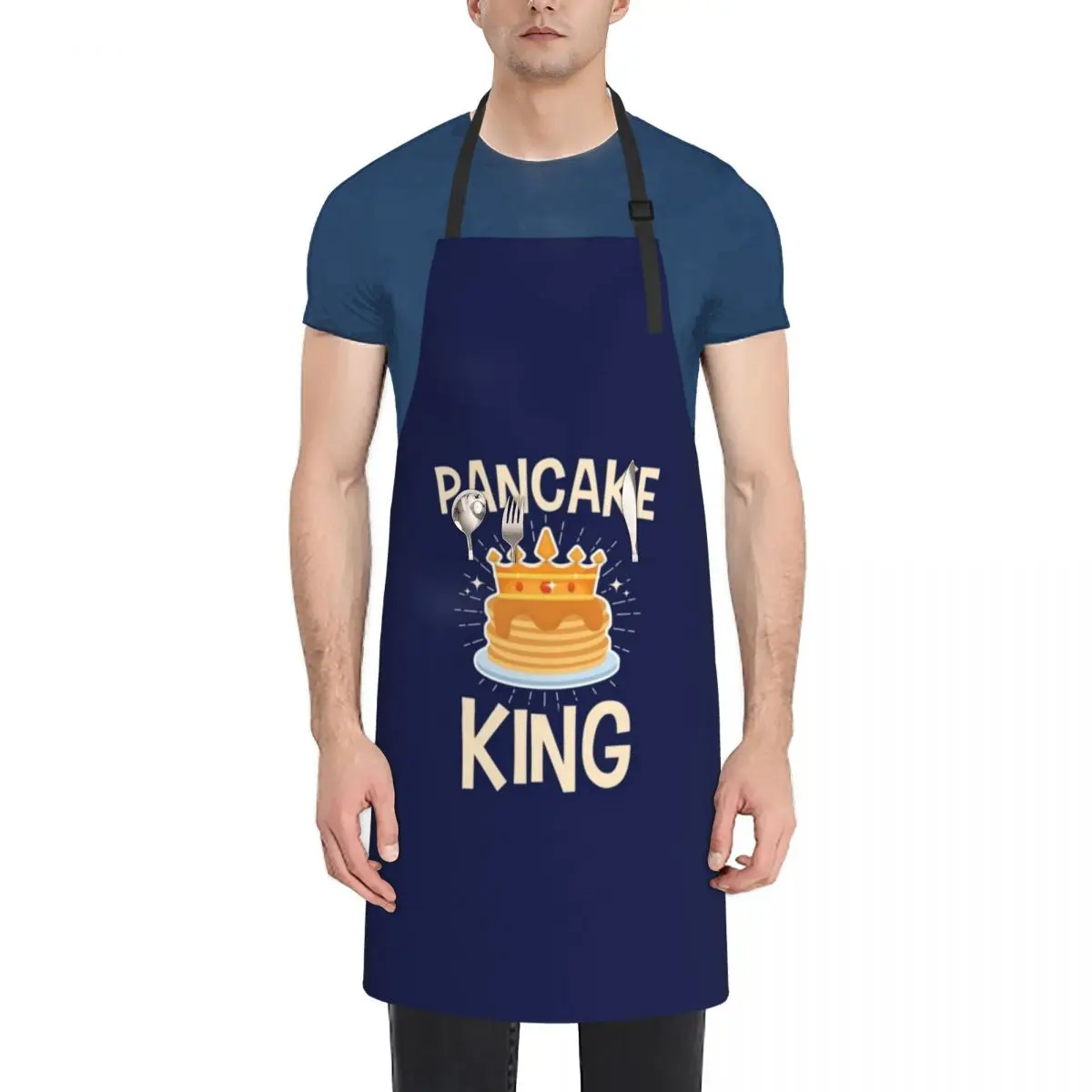 

Pancake King Apron Home Cleaning for women halloween Apron