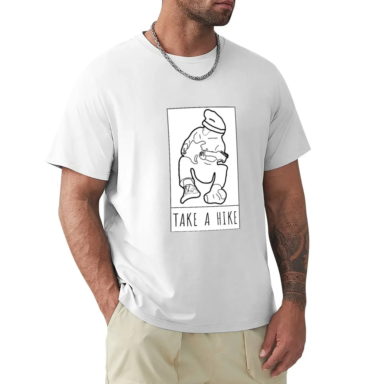 Mt. Eddy's Jakob Armstrong- Outline Edit T-Shirt plus size tops sweat mens plain t shirts