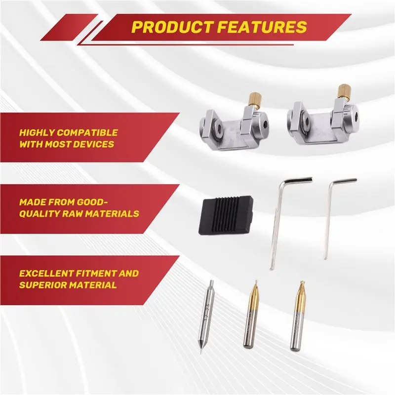 ABFU-For Mondeo Ford Jaguar Car Tibbe Key Machine Fixture Key Clamp Locksmith Car Key Blank Fixture