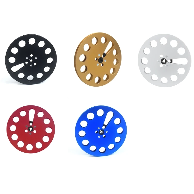 

1pc 7Inch Aluminum Tape Reel for 1/4Inch Recording Media, 11 Holes For Long Play Analog Recording Tape