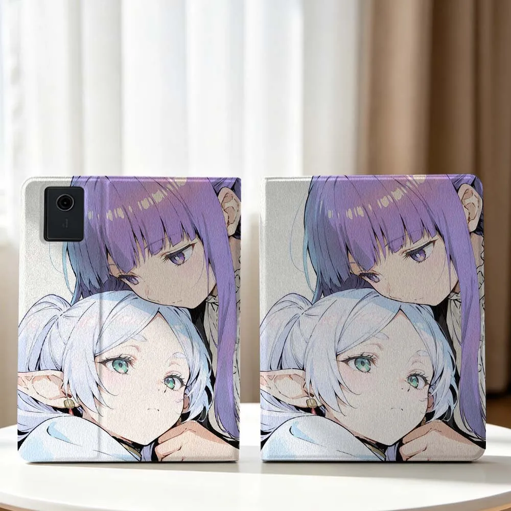 Cute Anime Frieren For Lenovo Xiaoxin Pad Pro Tab P12 P11 11 13 11.2 inch K11 Plus Pen Tray Tablet Case Soft