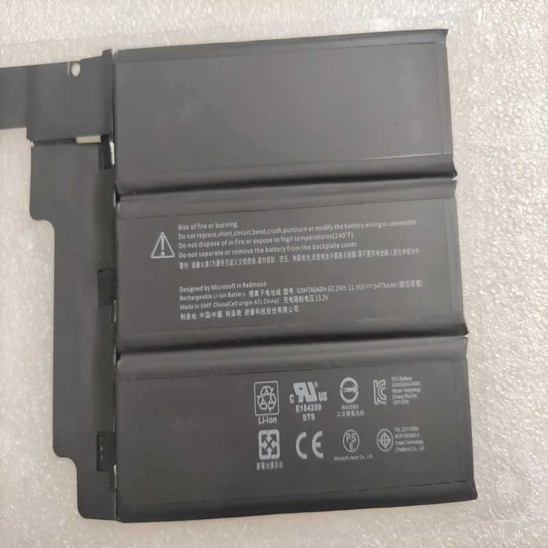 Imagem -02 - Rozfaro-bateria de Teclado Portátil para Microsoft Surface Book2 G3hta040h G3hta041h G3hta063h 15in Superfície Book2 1813 1795 1793 Livro 1899 1907