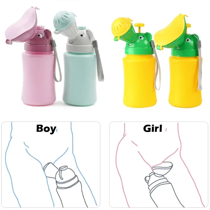 vvocci baby Pot Outdoor Car Portable Baby Anti-leakage Potty Hygiene Toilet Urinal Travel Kids Convenient Toilet Training Potty