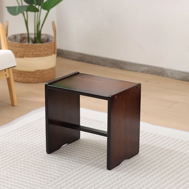 

Makeup Stool Chair Bedroom Dressing Table Makeup Small Solid Wood Dining Table Minimalist Stool Ottoman Living Room Furniture