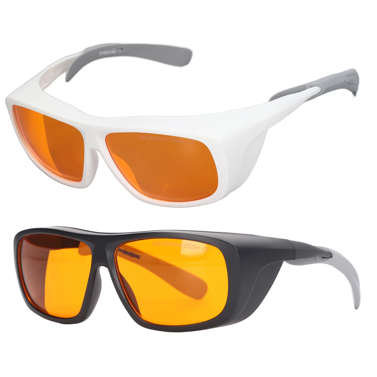 Occhiali per saldatura Occhiali laser professionali OD 5 Occhiali laser con lunghezza d'onda da 190 nm a 500 nm Occhio per macchine per incidere