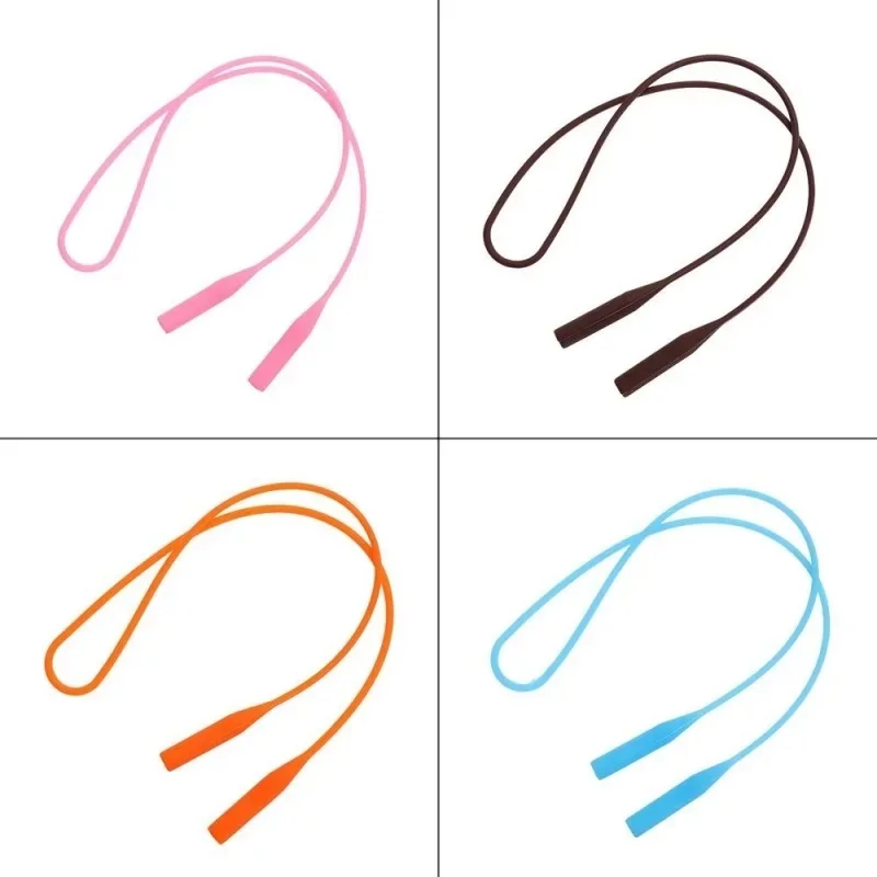 1/2/4pcs Eyeglasses Strap Glasses Sunglasses Chain Sports Band Cord Holder Elastic Anti Slip String Ropes Elastic Glasses String