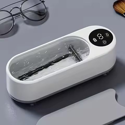New 360Wireless Sonic Cleaning Device Glasses Cleaner Jewelry Braces Watch Cleaner Sonic VibrationUSBCharging