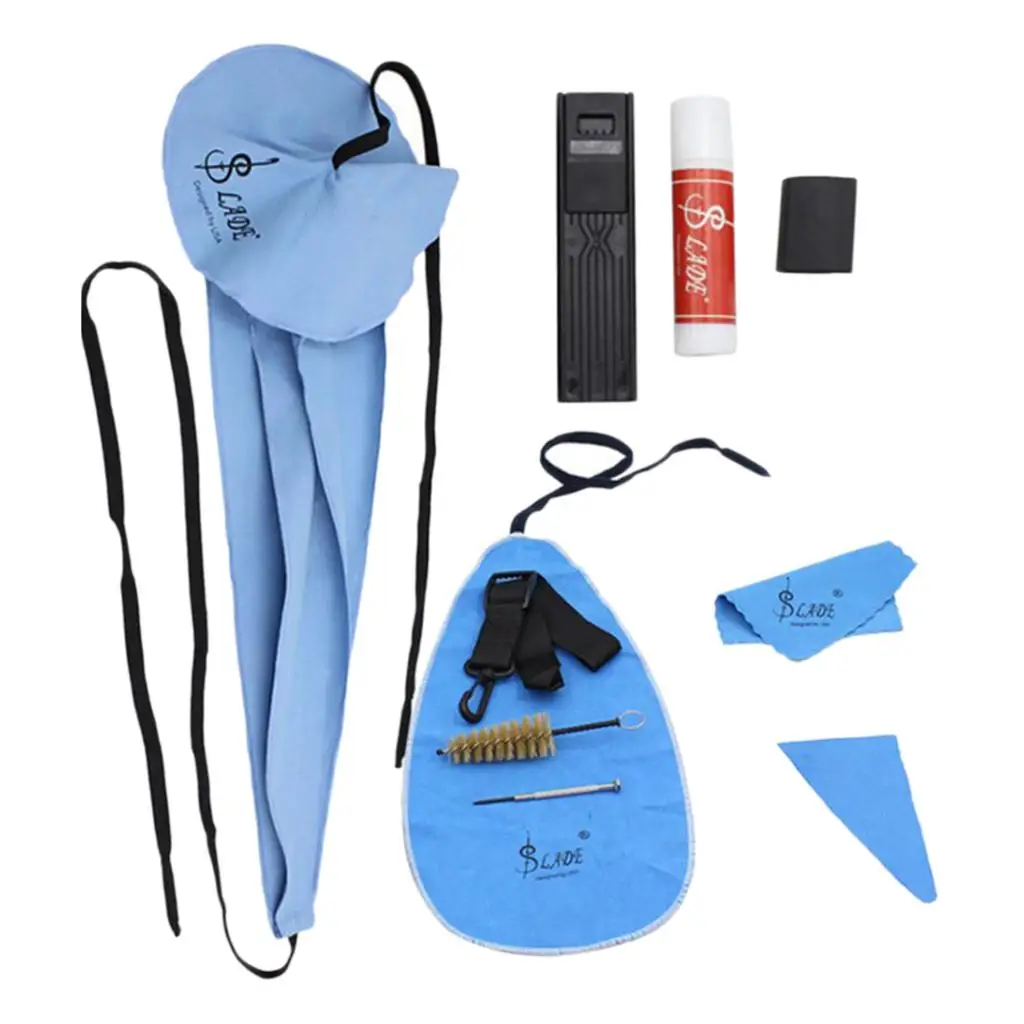 Sax Saxophone Care Cleaning Tool DIY Kit Woodwind Instruments Belt Cork Grease Cloth