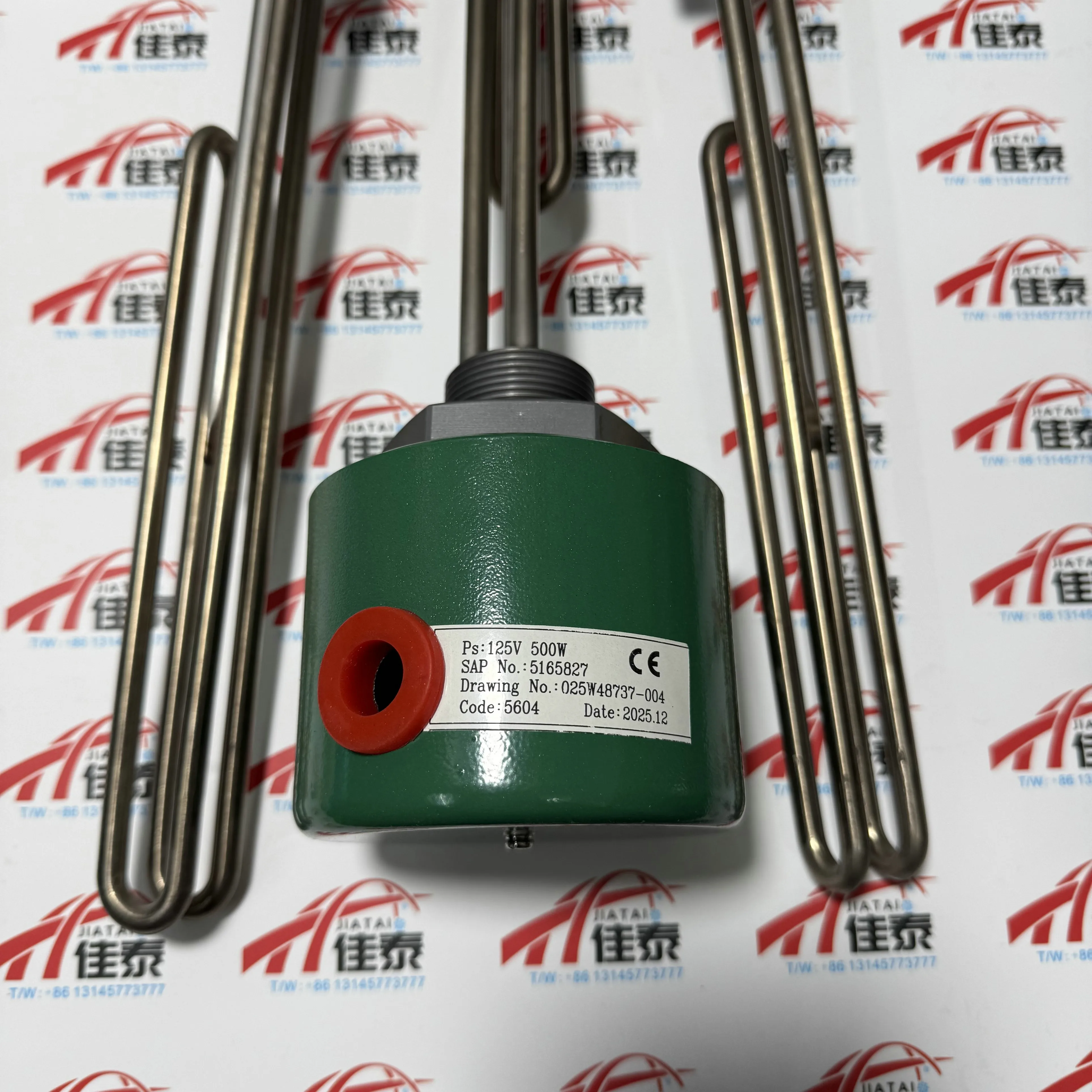 Oil Heating Element 025W48737-004 500W 125V Heater for Industrial Use Replacement Part