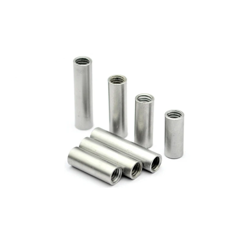 5pcs/lot Stainless Steel M3.5 Thread 6MM Diameter Screws Connecting Cylindrical Rods Round Stud Through-wire Nut Knife Handle