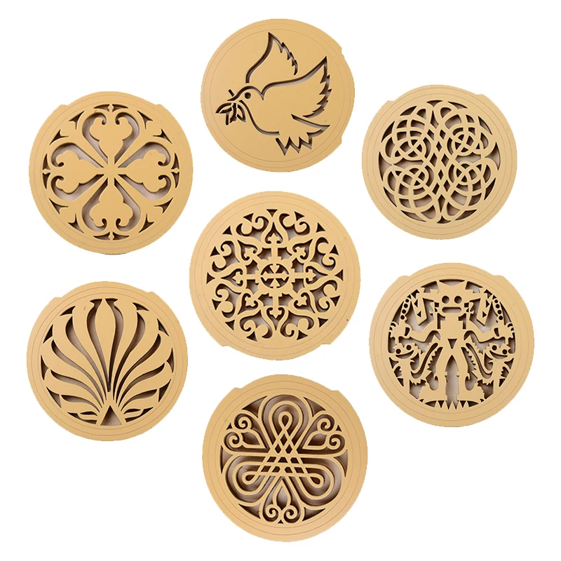 Natural Wood Sound Hole Cover Sound Cover Block for 41\