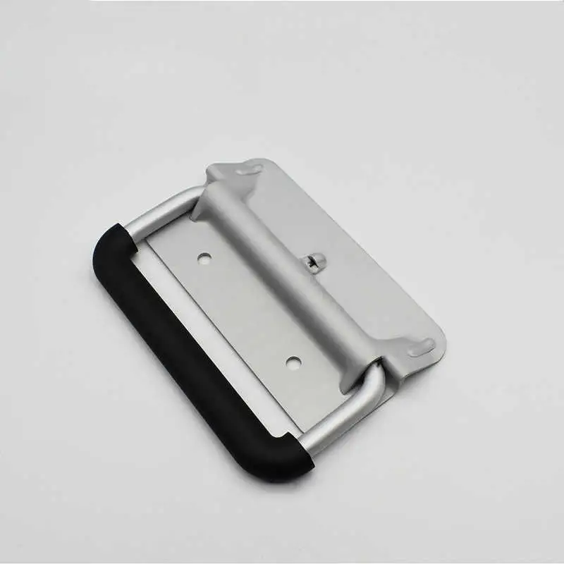 

LS504-2 Cupboard Folding Handle Door Knobs Spring Loaded Metal Cabinet Container Drawer Door Handle For Box Furniture Knobs