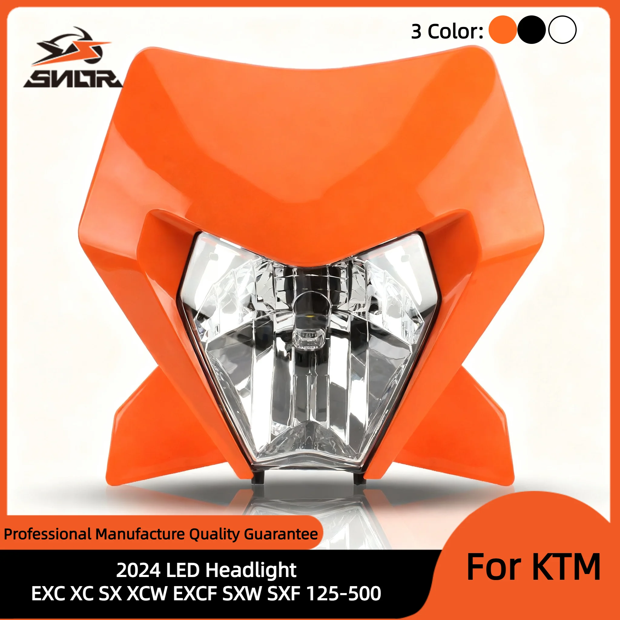 2024 motocicleta Dirt Pit Bike faro luz Enduro accesorios de Motocross para KTM EXC 300 XC SX XCW EXCF SXW SXF