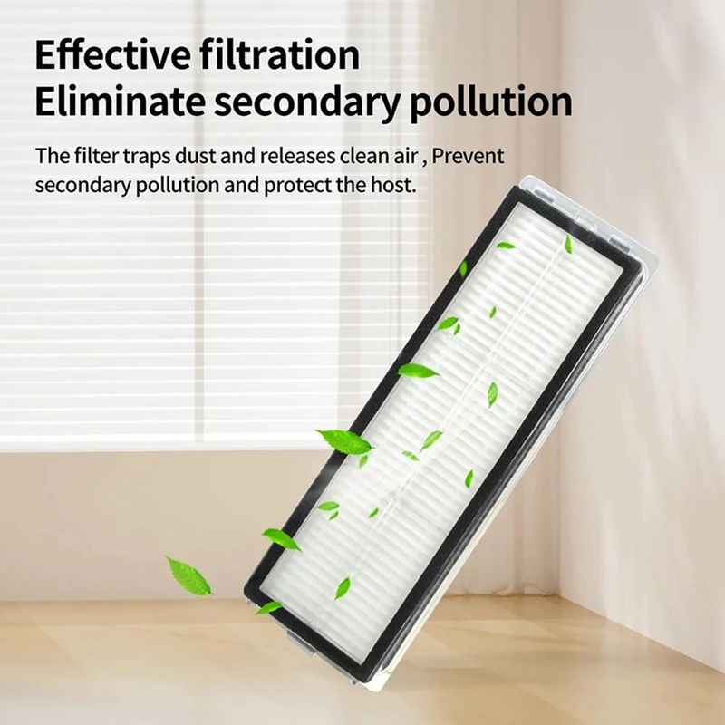 Accesorios para Robot aspirador Xiaomi X20 +/Plus X20, filtro de cepillo lateral, almohadillas para mopa, bolsas de polvo, piezas de repuesto