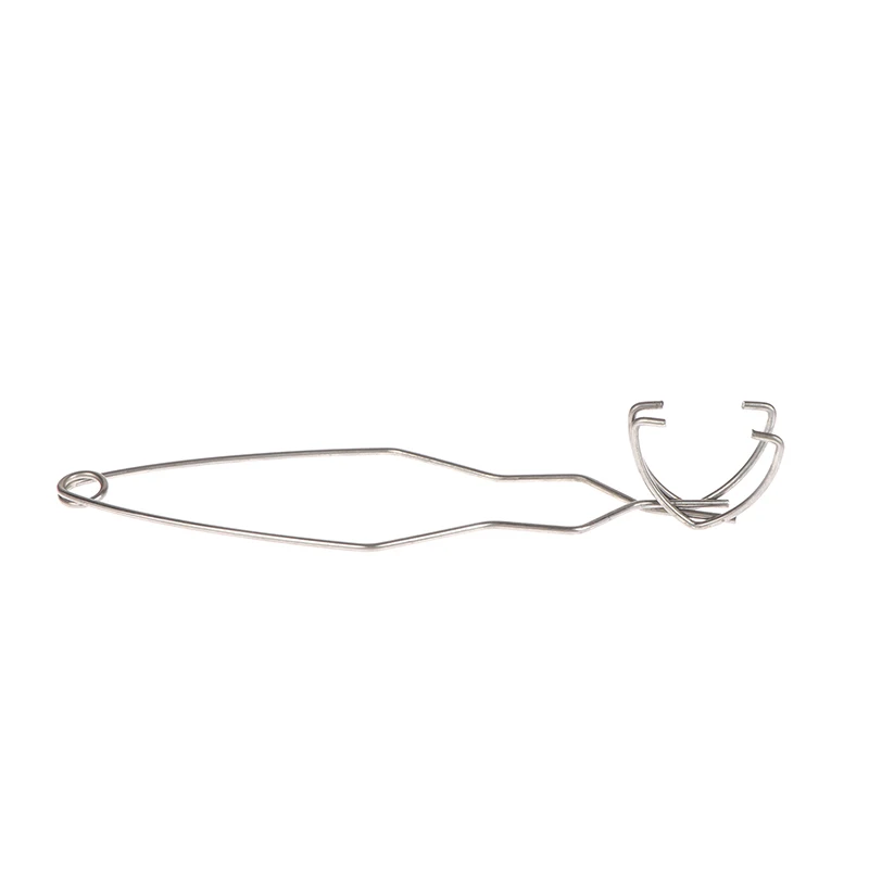 25.5CM Stainless Steel Crucible Tong Clamp Pliers Melting  Bowl Furnace Jeweler Metal Casting Handcraft Processing