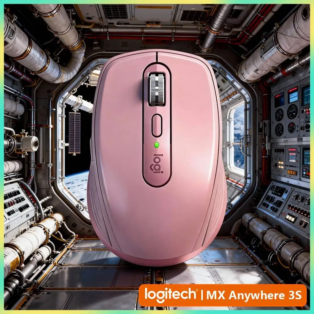 Precision MX Anywhere 3S - 8K DPI, MagSpeed Scroll, Ergonomic, Suitable for Snack Packaging Design & Studio Work