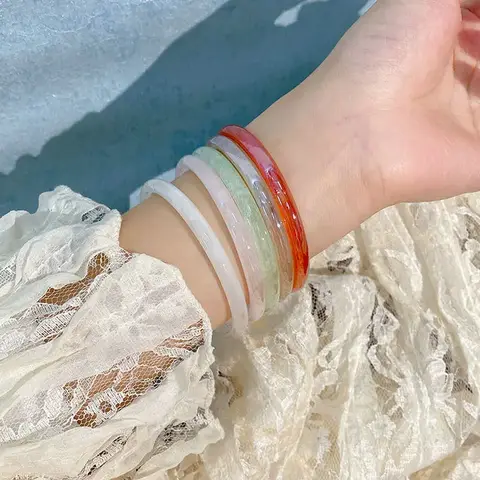 8 best sales असली जेड कंगन - №2