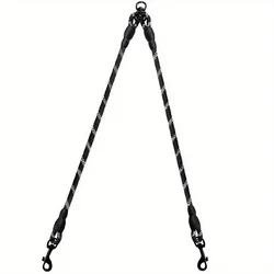 Dual Dog Leash - 360 Swivel No Tangle Walking Leash for Small Dogs - Double the Fun and Safety on Walks