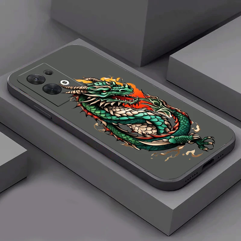 จีนD Ilahi DragonสําหรับOPPOค้นหาX6 X5 X3 Pro Lite Neo OPPO Reno 9 8 7 Pro Lite 8T 8Z 7Z 5G coque