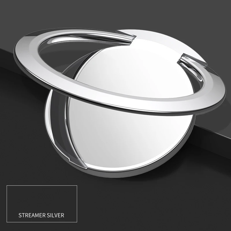 ユニバーサル携帯電話ホルダー,iphone, samsung, mi,金属メッキ,接着剤,360 ° 回転