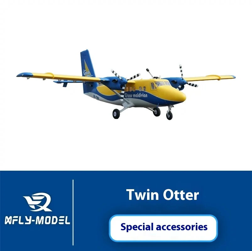 Dhc-6 Double Otter Special Aircraft Accessories Small Parts Float Wings Fuselage Battery Cover Main Landing Gear