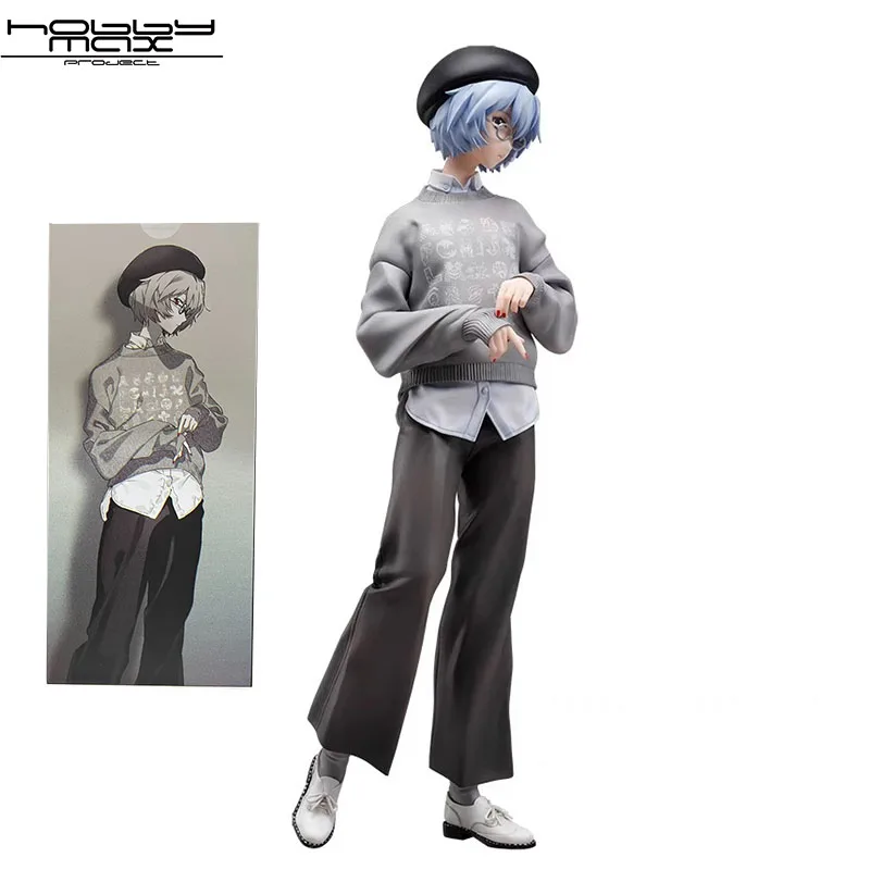 In Stock Original HobbyMax EVA NEON GENESIS EVANGELION Ayanami Rei Ver.Radio Anime Action Figure PVC collection Model Toy