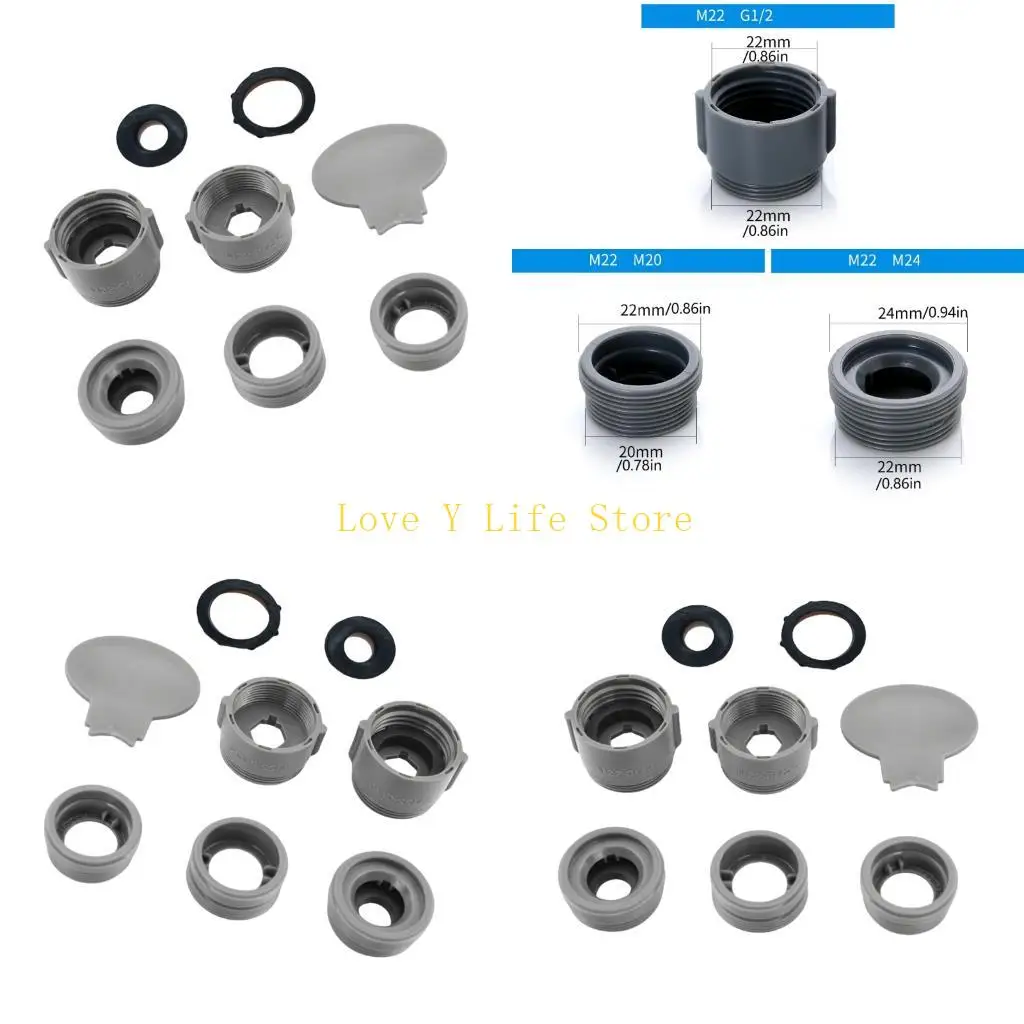 

L74C Соединитель для кухонного крана для ванной комнаты, пластиковый соединитель для крана, конверсионные соединения