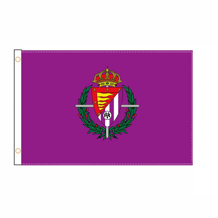 Support Customization Valladolid Flag Polyester Printed Banner For Decor  2ft*3ft 3ft*5ft QZ-341