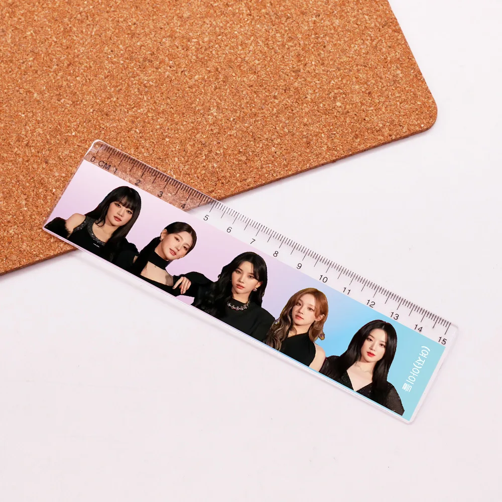 KPOP GIDLE Group Cute and Simple Ruler