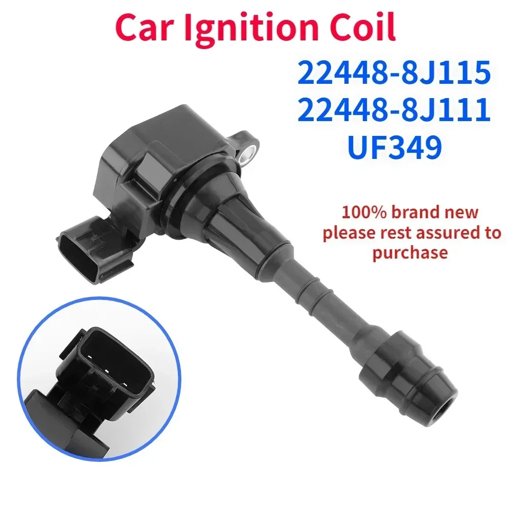 22448-8J115 UF349 Car Ignition Coil for Nissan Pathfinder Frontier Murano Altima Maxima Suzuki Infinity QX4 UF-349 22448-8J111