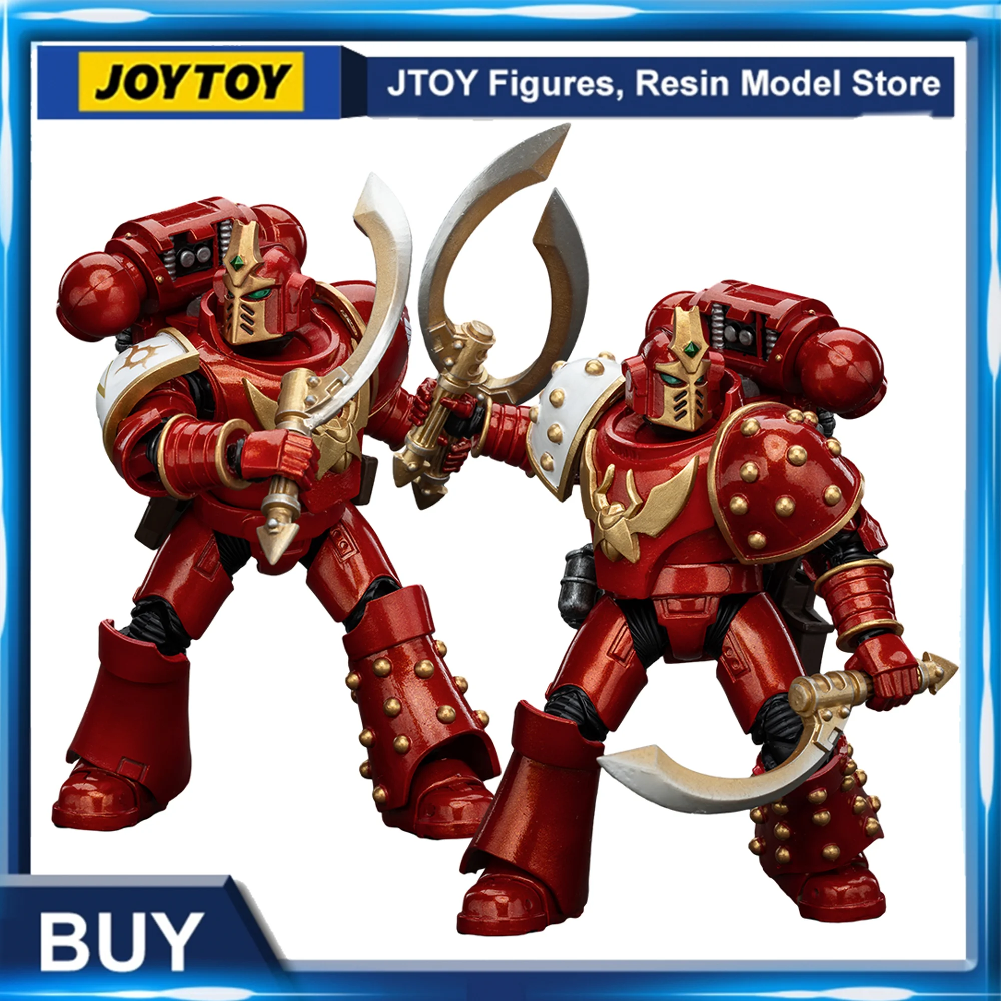 [IN STOCK]JOYTOY Warhammer 30K 1/18 Action Figure Thousand Sons Khenetai Occult Cabal Anime Collection Model Toys Gift