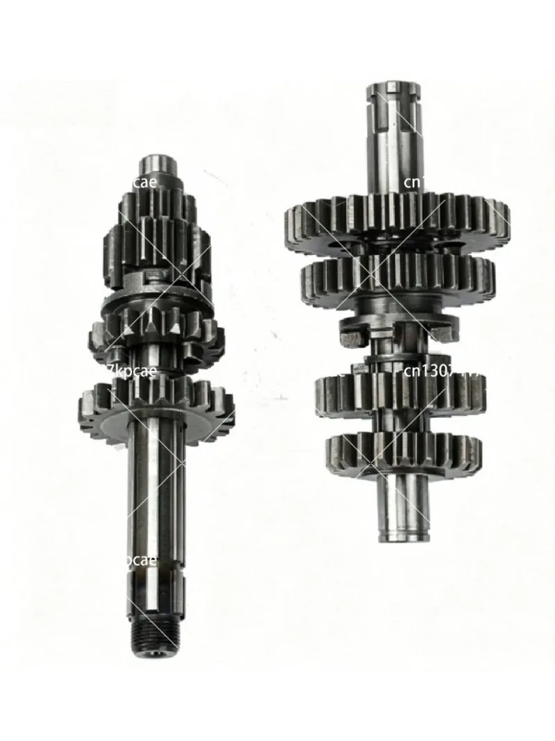 Motorcycle Transmission Gear Box Main Counter Shaft For YX 140cc 150cc 160cc Engine Pit Dirt Bike Motocross Replacement Parts