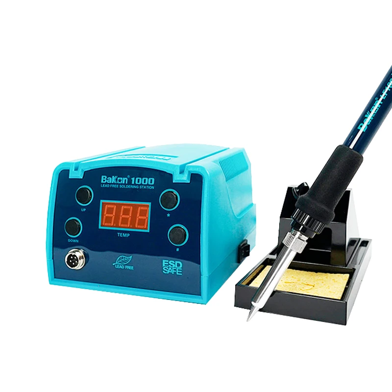 90W high-power high-frequency soldering station BK1000 electric soldering iron temperature adjustable maintenance welding tool