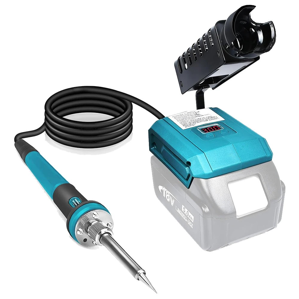 

For Makita 18V 20V Battery 60W Electric Soldering Iron Wireless Welding Power Tool 300-500℃ Temperature Adjustable Fast Heating