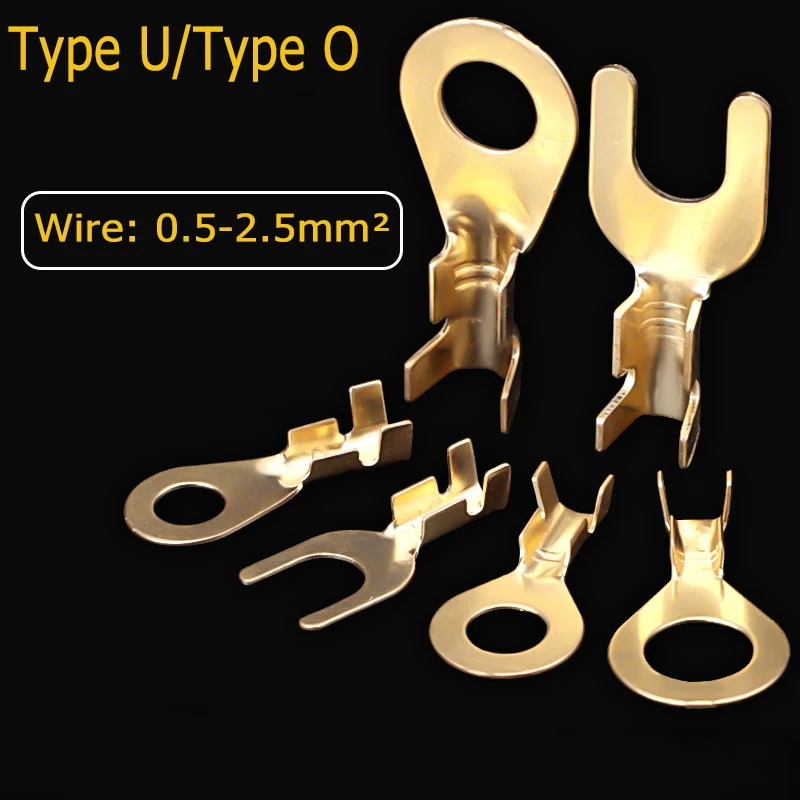 Cosses à Sertir DJ431 – 150 Pièces, Cuivre, Type O, Pour Câblage Auto Et élec