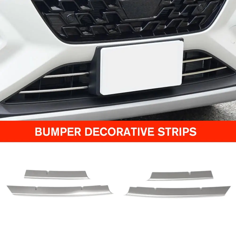 

High-end For Suzuki Fronx WDB3S WEB3S 2025 2026 Steel Car Front Bumper Lower Grille Decorative Strip Insert Grill O8Q9