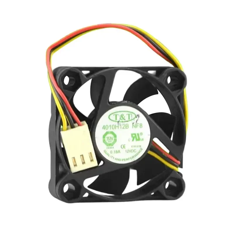 T & T 4010 DC12V 0.18A 4010H12B NF8 Ultra-quiet speed measurement, double ball, cooling fan