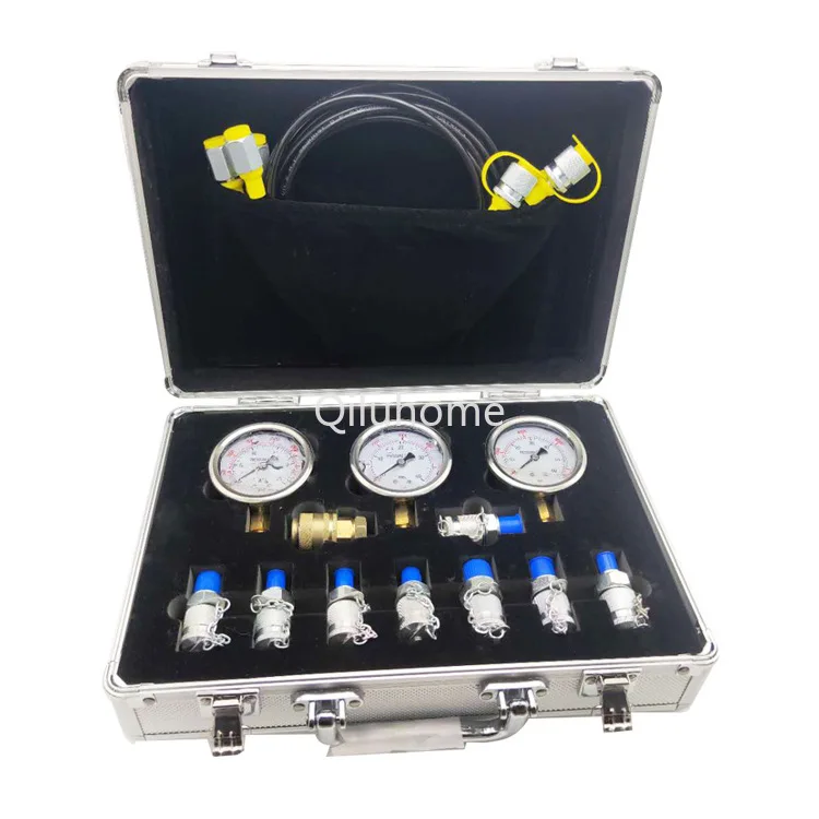 Excavator accessories Hydraulic test kit Pressure gauge test instrument Automotive accessories