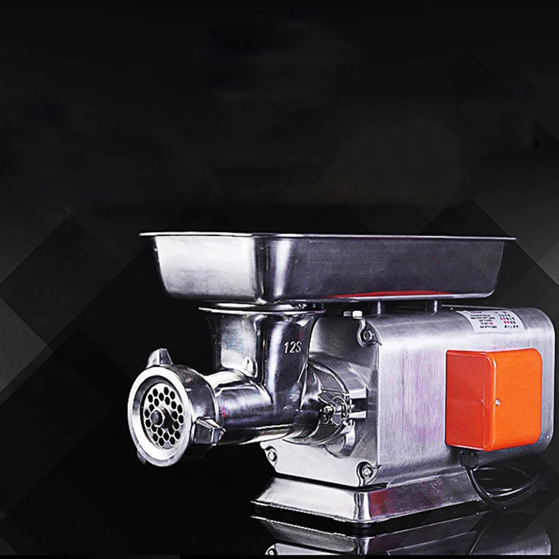 เครื่องบดเนื้อไฟฟ้าเครื่องบดเนื้อเครื่องบดอาหารสำหรับงานหนักเครื่องใช้ในครัวเครื่องบดเชิงพาณิชย์ทำจากสเตนเลสสตีลสูงสุด