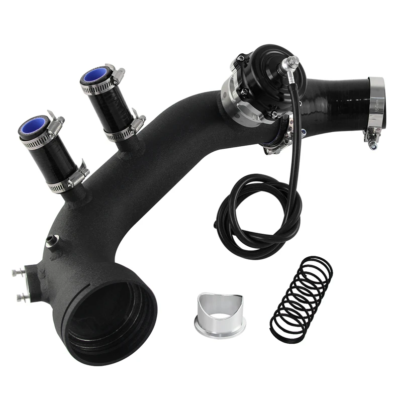 Intake Turbo Charge Pipe Cooling Kit fit For BMW 1-Series N54 E82 08-10 BMW-3 Series N54 335i 06-13 BOV 35PSI 50MM Engine 3.0L