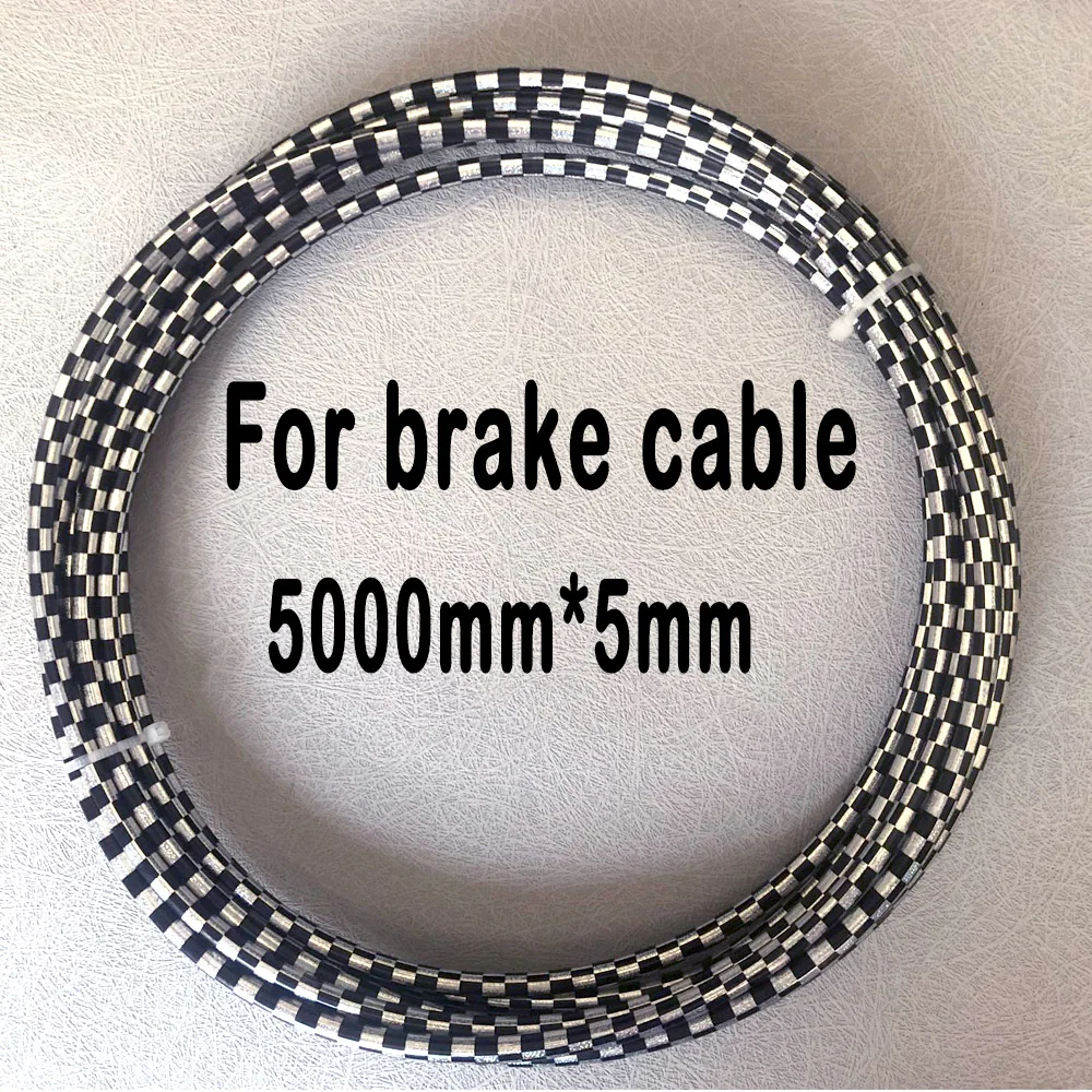 3/5m Bicycle Brake Cable Housing 5mm Bike Brake Cables Tube MTB Road Bikes Brake Shiftering Derailleur Line