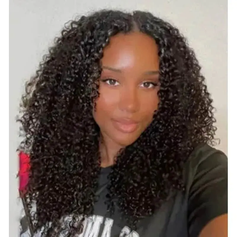 Rosabeauty 180 250 Density Deep Wave 5X5 Preplucked Glueless 13x4 HD Lace Front Human Hair Wig Ready To Go Curly Wig 8 40 Inches