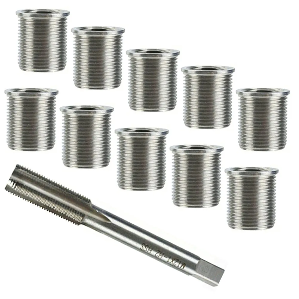 Thread Repair Kit M10*1 0 Stainless Steel Insert for Engines Generators and Mechanical Thread Restoration and Repair