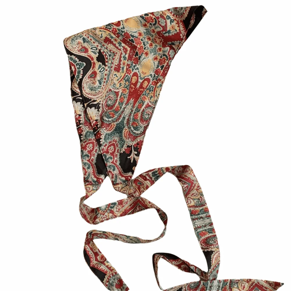 

Fashion Ethnic Style Cashew Flower Waist Wrap Multi-functional Stacked Wear Belt Multicolor Waist Decoration Women