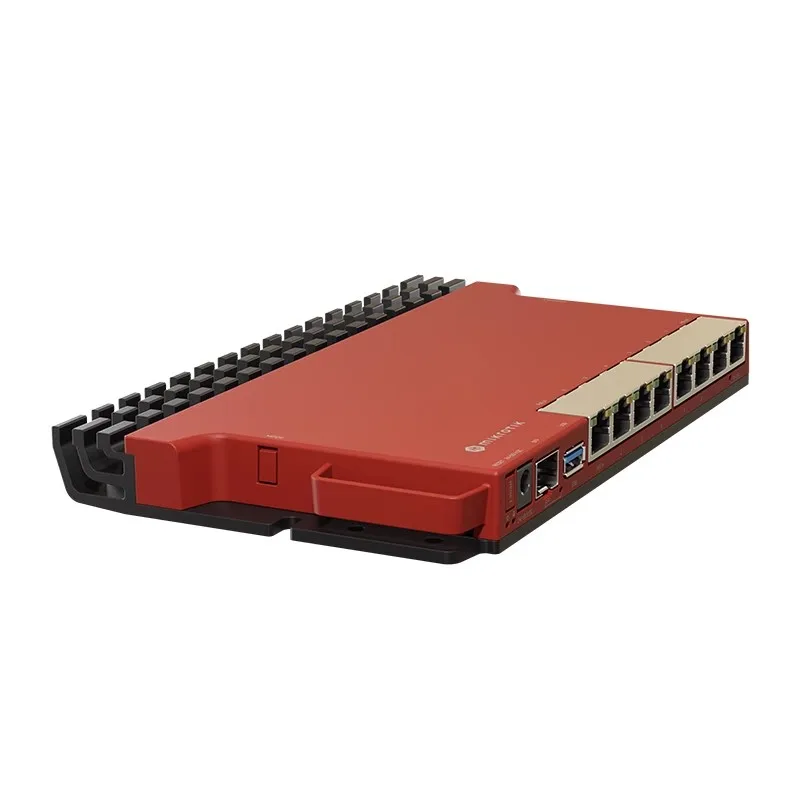 Roteador Wired MikroTik, L009UiGS-RM, Novo