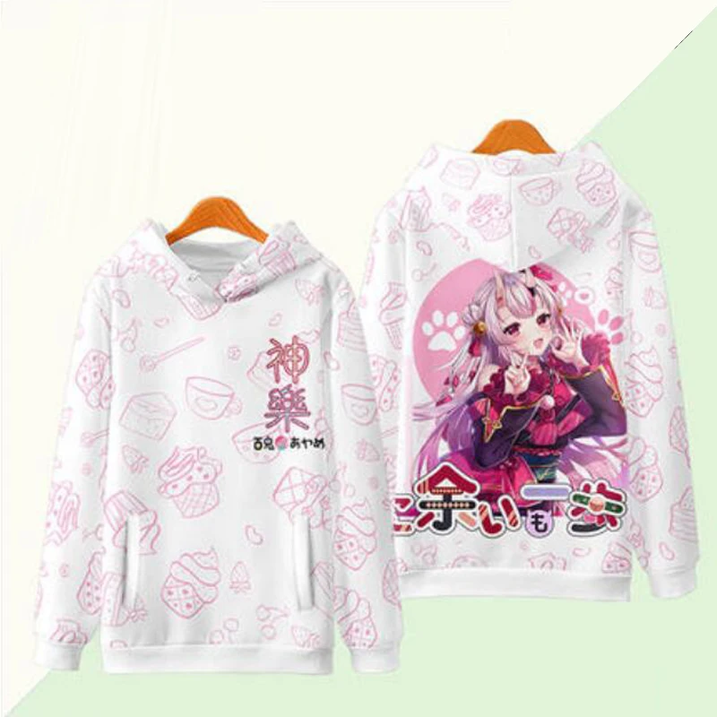 

Japan Anime Kagura Nana 3D Print Oversized Women/Men Hoodie Sweatshirt Streetwear Hip Hop Pullover Hooded Jacket Male Tracksuit