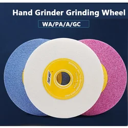 Small grinder grinding wheel 180x12.7x31.75 White corundum/PA/A/Green Silcon Carbide grinding wheel hand-cranked surface grinder