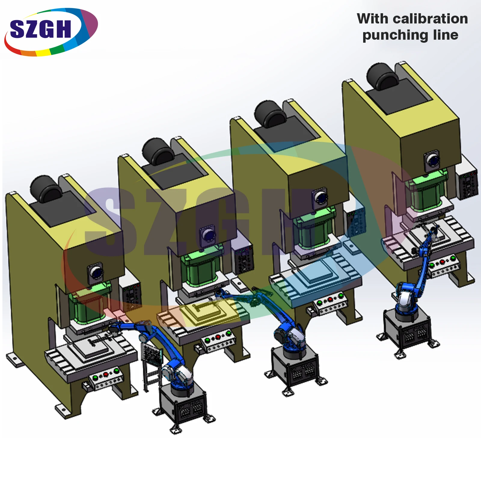 High-speed stamping automation 20kg 1800mm for stamping machine operation and increased productivity