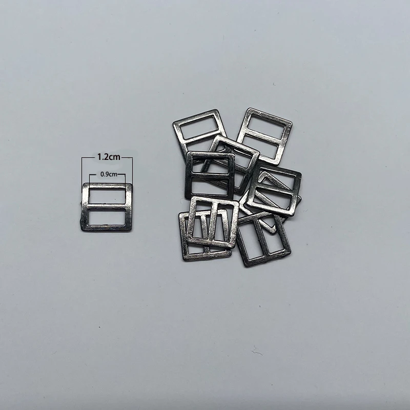 Ultra-small Alloy Square Buckle Hand-made Materialfor Ob11 BJD Doll Clothes Shoes Bag Buckles Mini Doll Buttons  Accessories