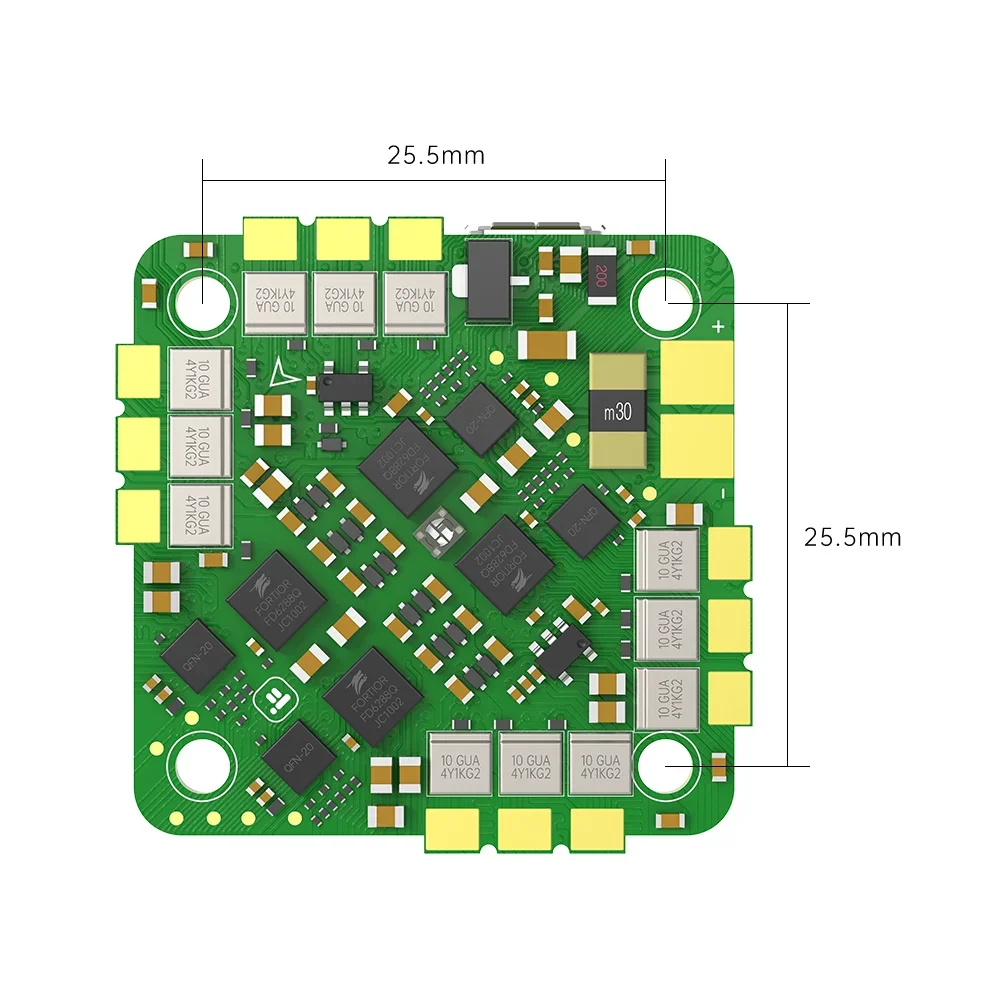 IFlight BLITZ Whoop F7 55A AIO Board Flight Controller / ESC Gyro BMI270 W/ 25.5*25.5mm Mounting pattern 2-6S for RC FPV Drone